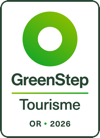 Certification Or pour le tourisme durable de GreenStep